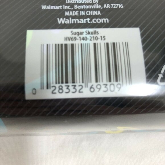 Day of the Dead Vinyl reusable Tablecloth 60" x 84" Halloween Dia De Los Muertos - Picture 3 of 3